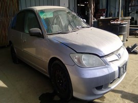 2005 HONDA CIVIC, SILVER, LX MODEL,  A26236